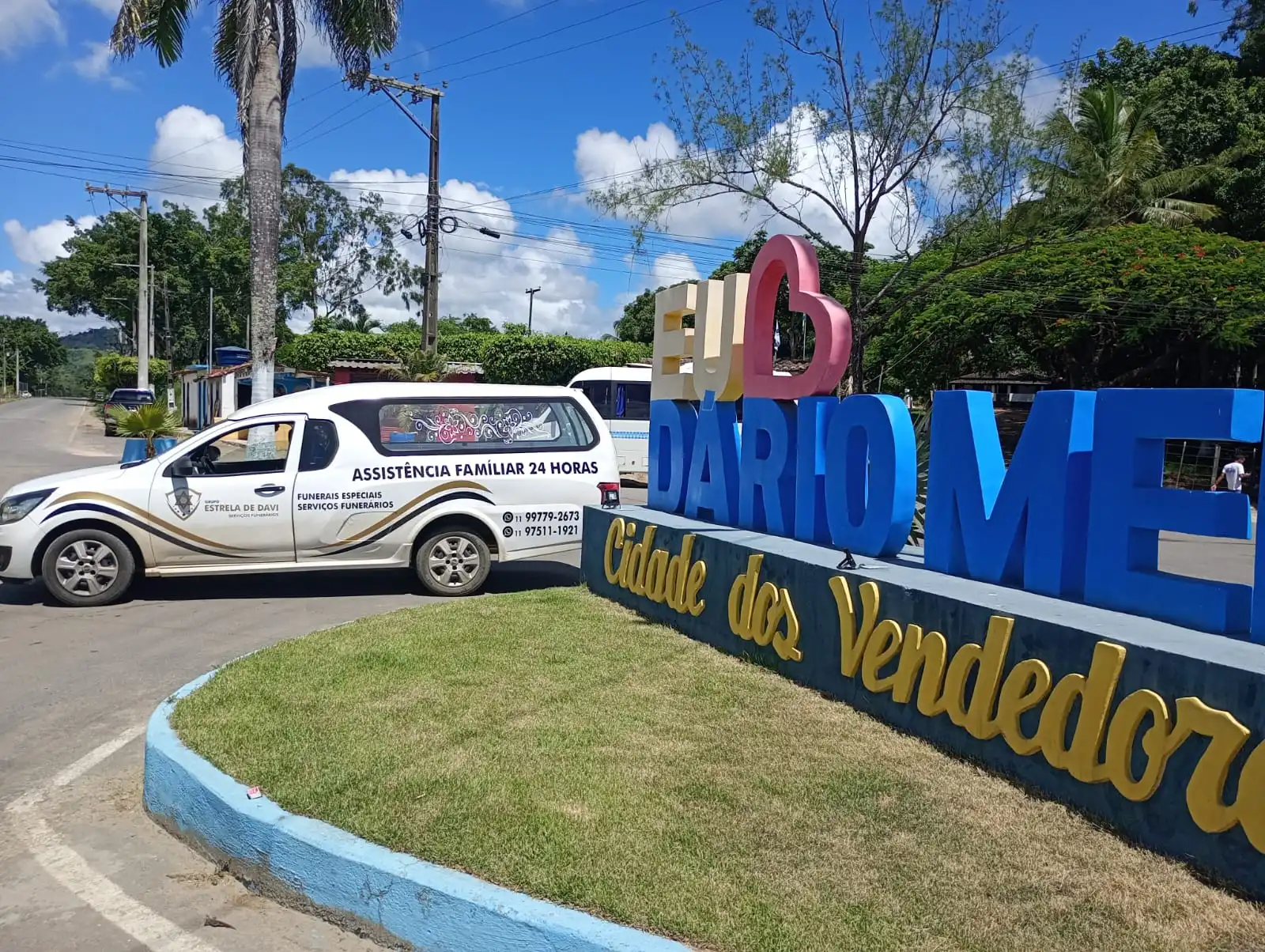 Fachada da funerária